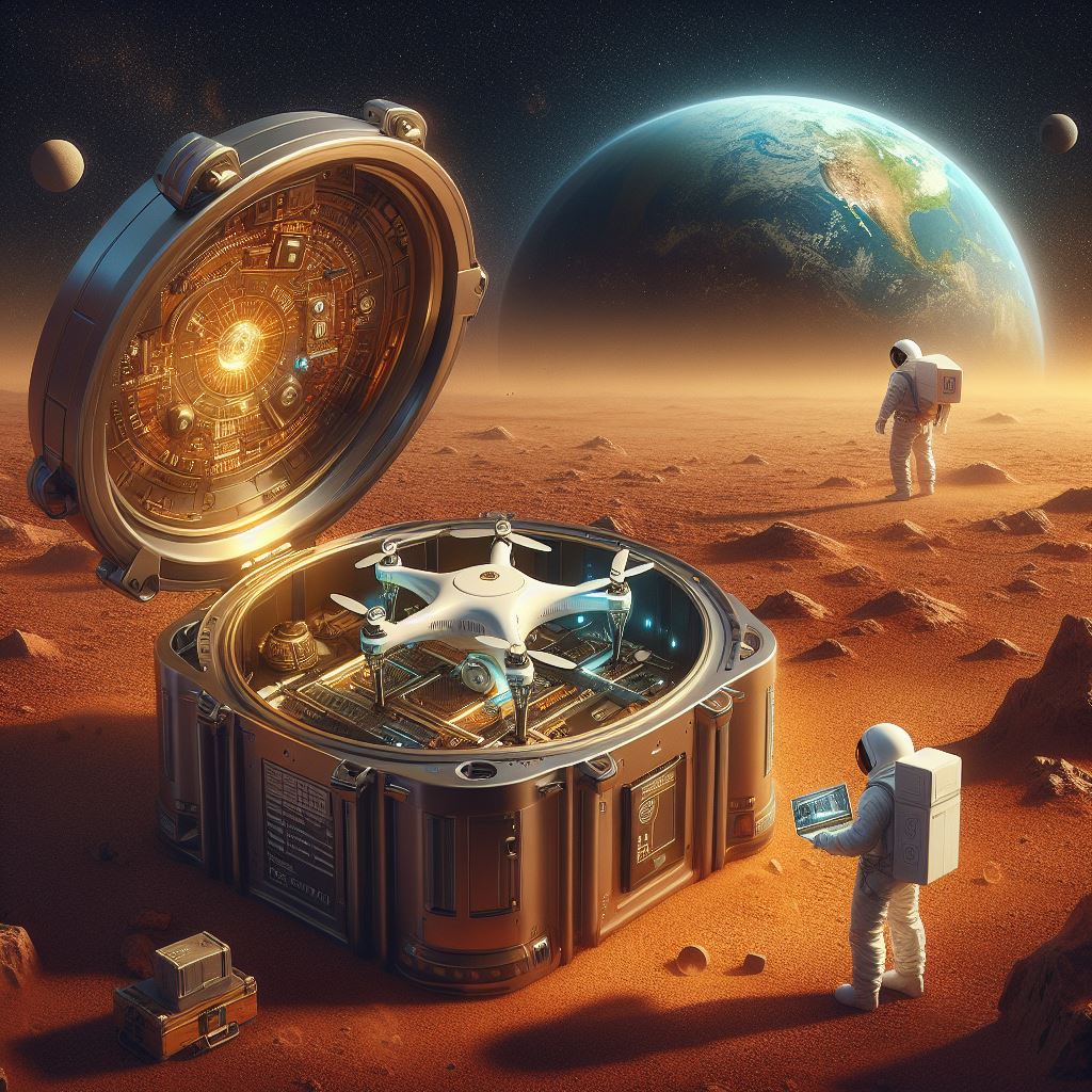 AstronautiCAST 17×26 – Una capsula del tempo su Marte
