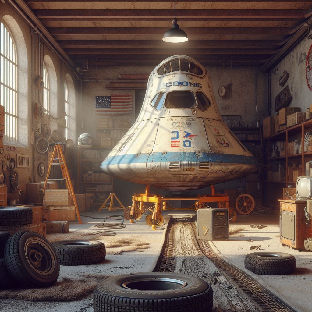 AstronautiCAST 17×24 – La Gemini in garage